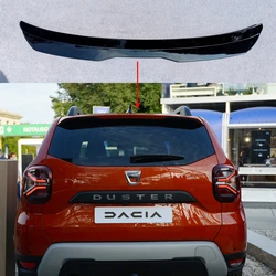 Rear Roof Lip Spoiler For Dacia Duster 2019- Up Roof Spoiler Gloss Black Accessories Body Kit Factory Style Car Rear Wing