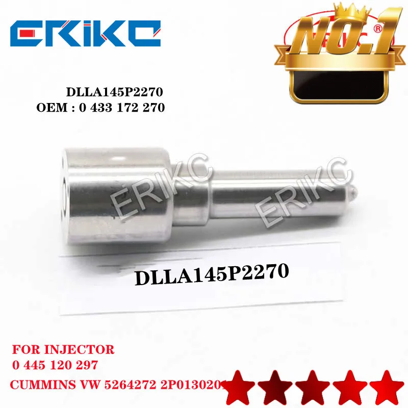 DLLA145P2270 Common Rail Injector Fuel Nozzle DLLA 145 P 2270 OEM 0 433 172 270 FOR CUMMINS VW 5264272 2P0130201A 0445120297