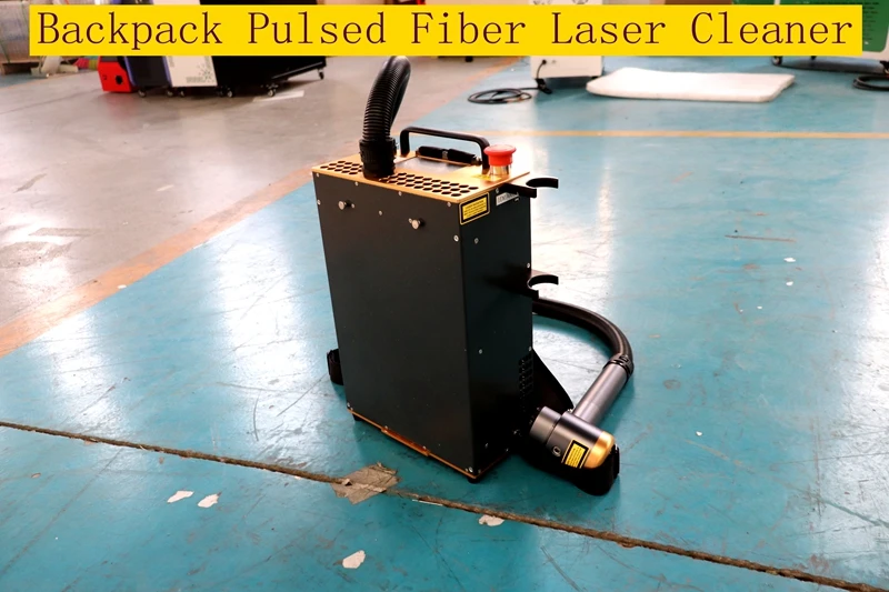 

200W 300W Backpack Laser Cleaning Rust Removal Machine For Metal Wood Varnish Painting Cleaner Machine