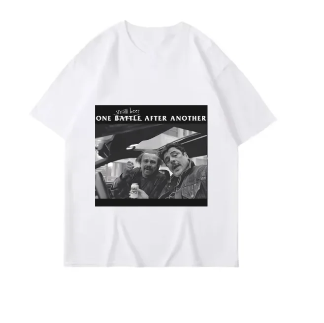 تي شيرت نسائي One Small Beer After Another - الميمات الكوميدية وفيلم معركة واحدة بعد تي شيرت آخر