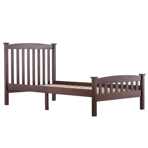 

PWB-044 Cap Vertical Strip Bed Walnut Twin