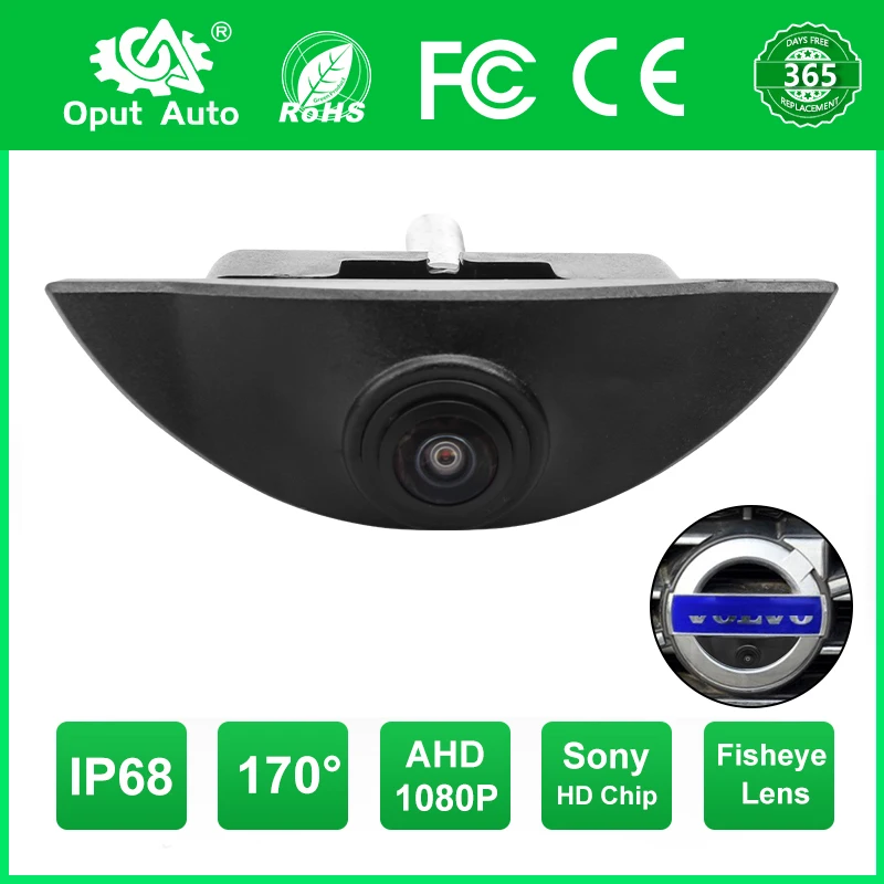 

CCD AHD 1080P 1000TVL Vehicle Emblem Logo Car Front View Camera For Volvo S40 S60 S80 S90 V40 V50 V60 V70 XC30 XC60 XC90