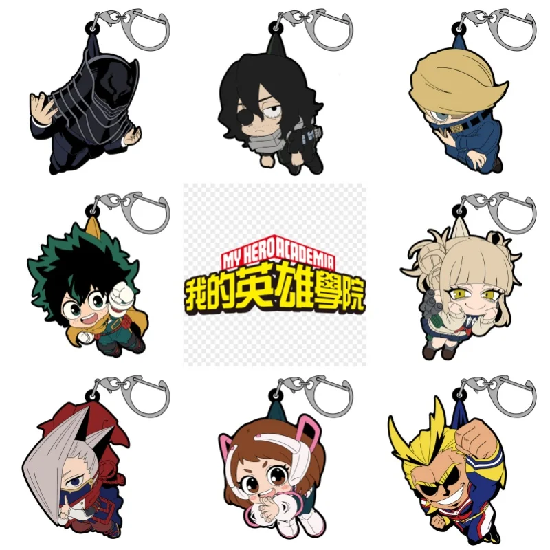 Acryl-Schlüsselanhänger Anime My Hero Academia Cartoon-Charakter-Anhänger Geeignet für Taschen und Schlüssel Cosplay-Geschenke Fabrik-Großhandel