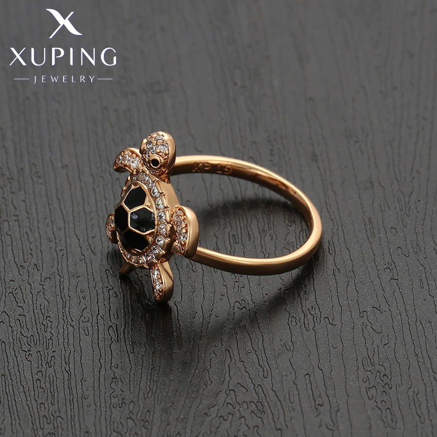 Xuping Jewelry Fashion Eleganter, neu eingetroffener Tierring mit goldfarbener Beschichtung als Partygeschenk X001215269 – Detail 13