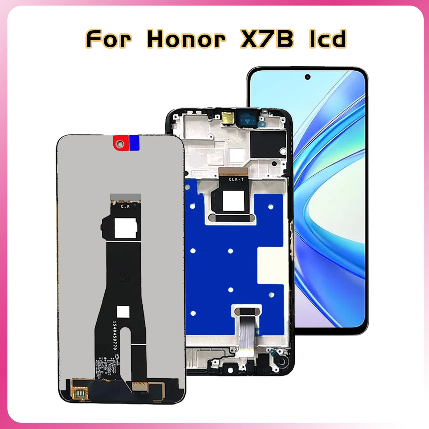 6.8 "X7B LCD CLK-LX1, CLK-LX2, affichage CLK-LX3 pour Huawei Honor X7b LCD écran tactile Hébergements eur assemblée remplacement