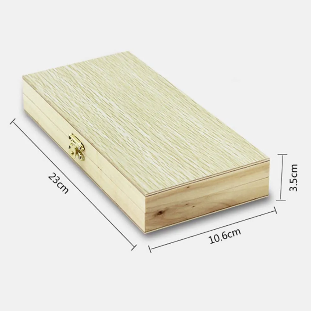 

Slide Storage Box Specimen Slide Case Microscope Wooden slide case slide holder