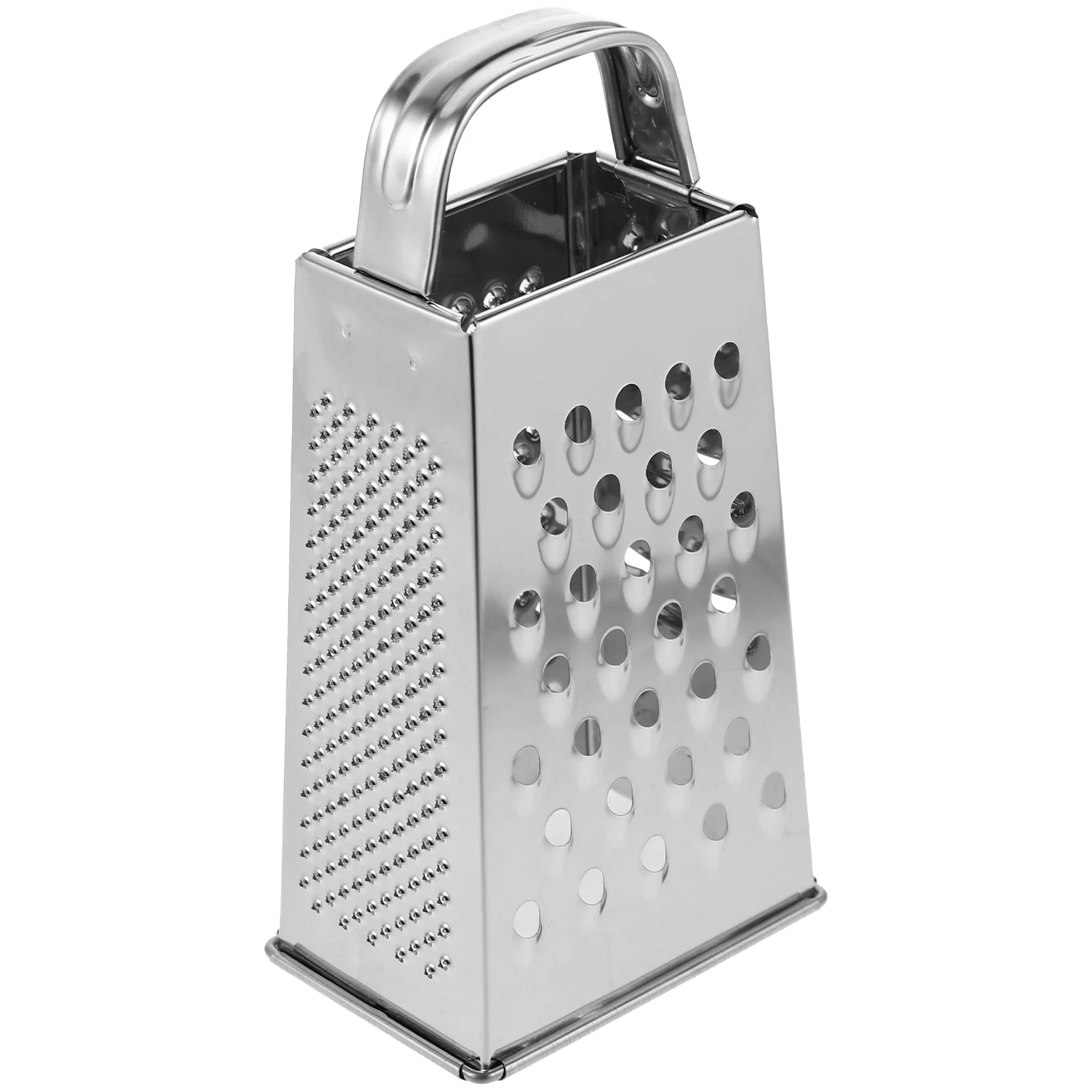 Four-sided Grater Handheld Vegetable Cheese Food Vegetables Garlic Peeler Stainless Steel Graters for Kitchen Onion