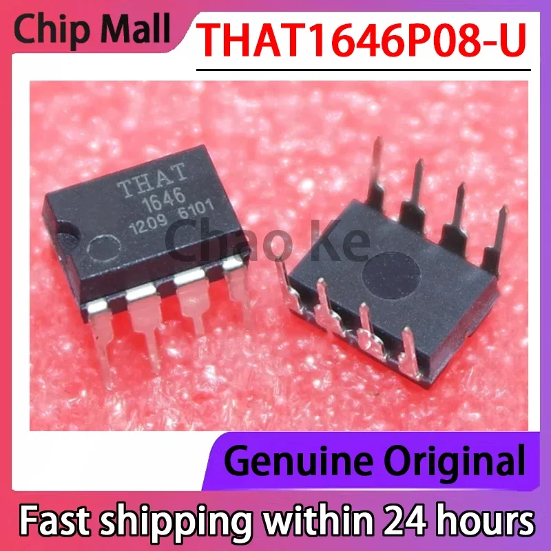 

1PCS New THAT1646P08-U THAT1646 DIP8 High-quality Audio Chip in Stock