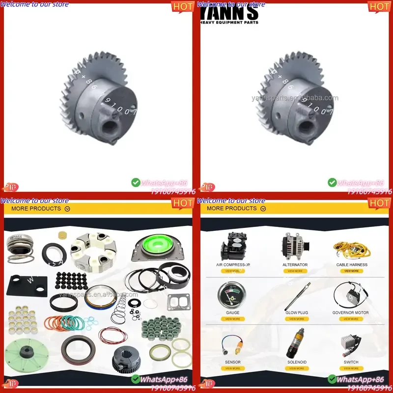 CE Certificate YANN'S 21001045 210-01045 Engine Parts Fuel Oil Pump for Excavator PC1061