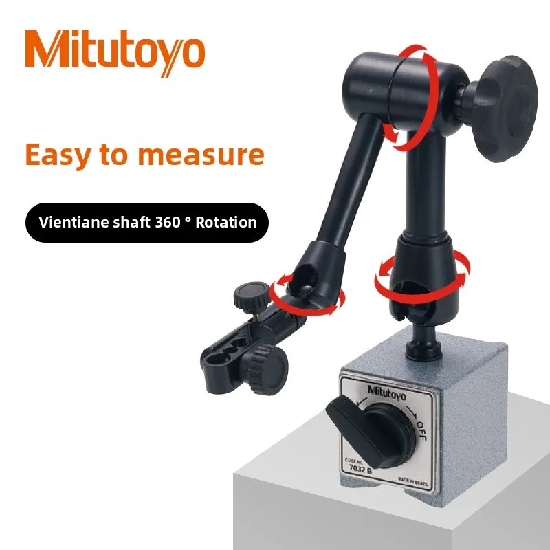 

Mitutoyo 7014 Dial Gauge Hydraulic Magnetic Base Stand 7010-10 7012-10 7031-10