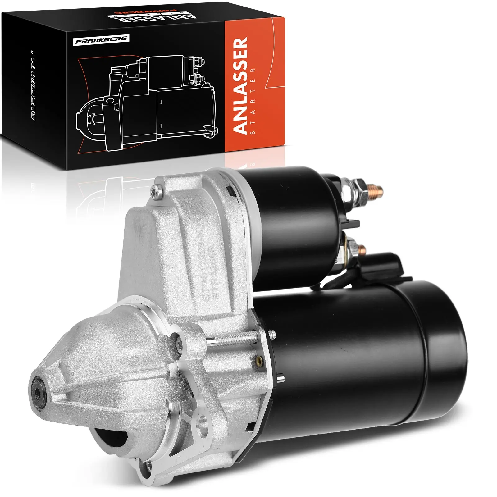 Frankberg 1x Starter Startmotor voor Chevrolet Aveo/Kalos Hatchback Saloon Cruze Lacetti Nubira Combi Optra Rezzo MPV 25187957