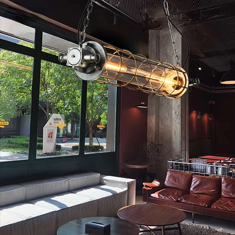 Industrial Design Studio Clothing Store Office Bar Lamp Loft Bar Cafe Vintage Industrial Style Chandelier