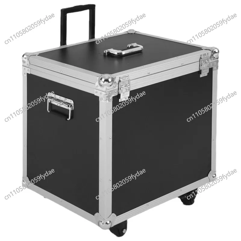 alloy air transportation universal wheel trolley case, tool storage box, instrument and equipment pull roller box customization