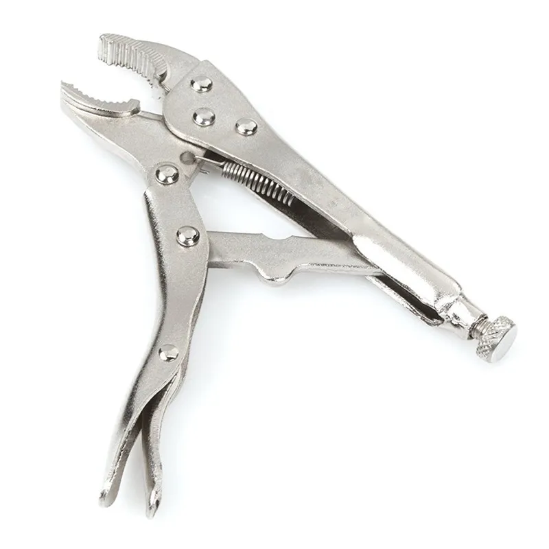 4/5/7 Inch Curved Jaw Locking Pliers Powerful Pliers, Industrial Grade Fixed Pliers, Circular Positioning Pliers, C-type Pliers