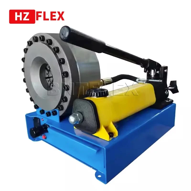 

Portable Manual 1/4-1" Hydraulic Hose Crimping Tool Hydraulic Hoses Fittings Pressing Machine Pipe End Forming Machine Plastic