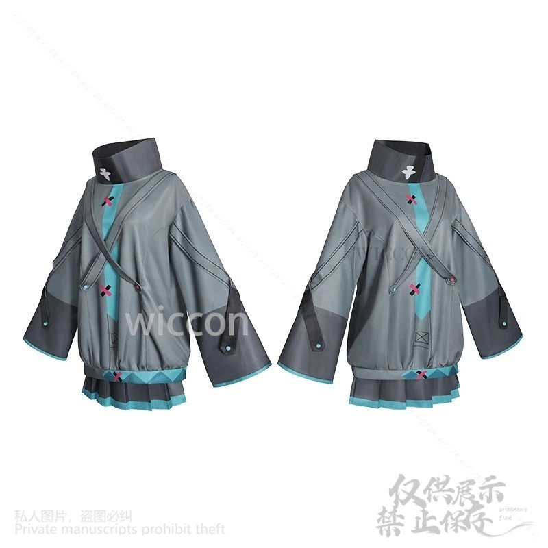 لعبة مشروع Sekai Cos أنيمي فيلم Kowareta Sekai Utaenai Mikuu Jirai Kei الفتيات Cutecore فستان لطيف الباروكات مخصص # &EDGYYCos@!