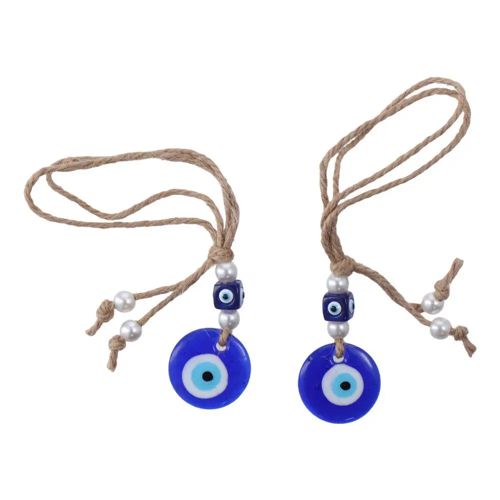 ブルーブルーアイペンダント,ガラスチャーム,壁飾り,ジュエリーアクセサリー