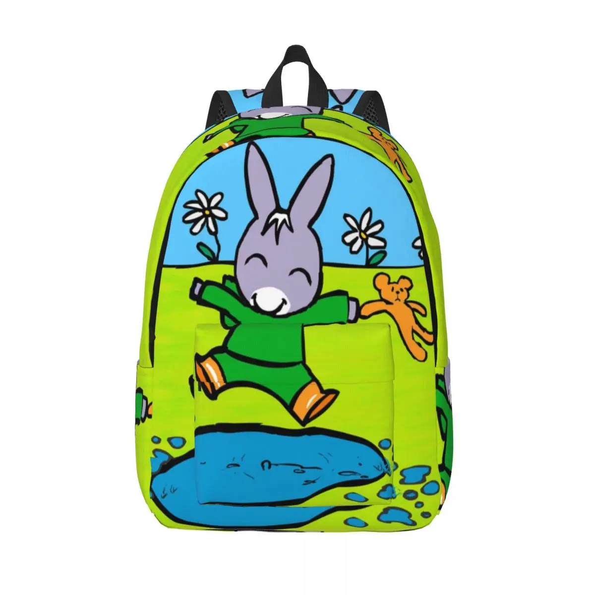 

Рюкзак Happy Trotro для дошкольников, детского сада, школьников, милые сумки для книг с героями мультфильмов, детский рюкзак для пешего туризма
