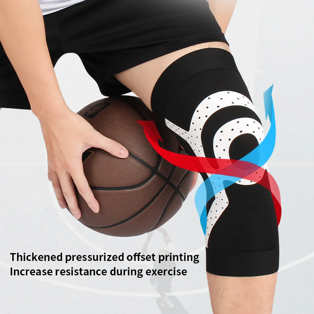 1Pcs Knee Compression Sleeves for Women Men,Non-Slip Knee Brace Breathable Elastic Blend,Knee Support for Sports,Knee Joint Pain