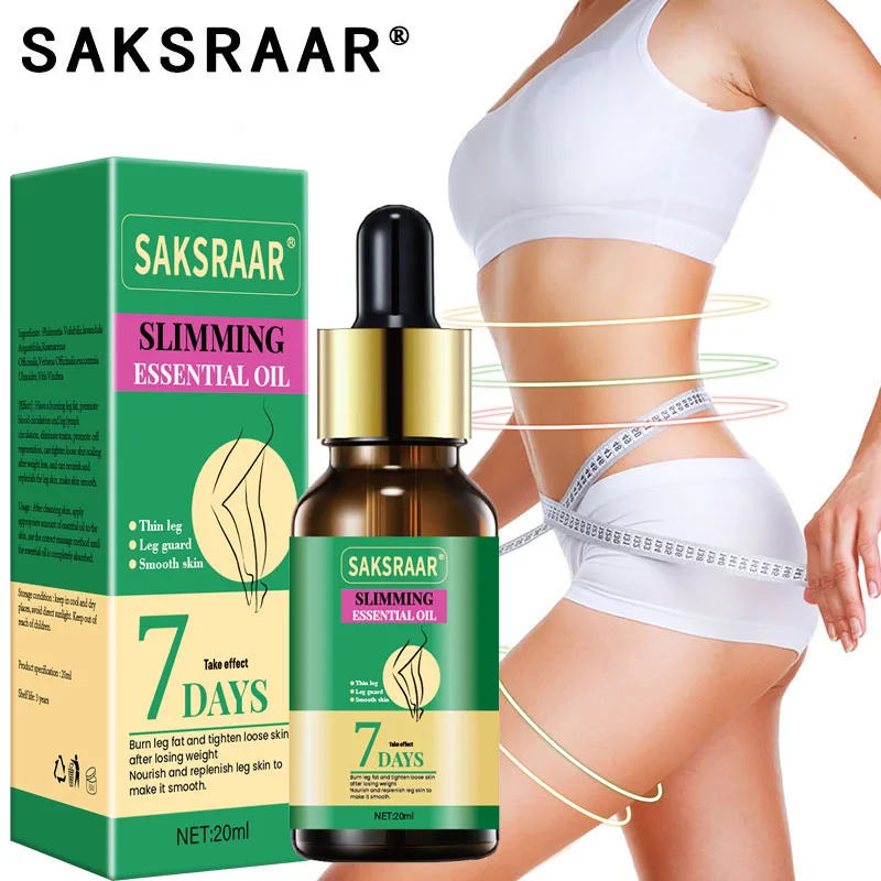 Effect Slimming Product Lose Weight OilsThin Leg Waist Fat Burner Burning Anti Cellulite Weight Loss Slimming Essential Oil 20ML