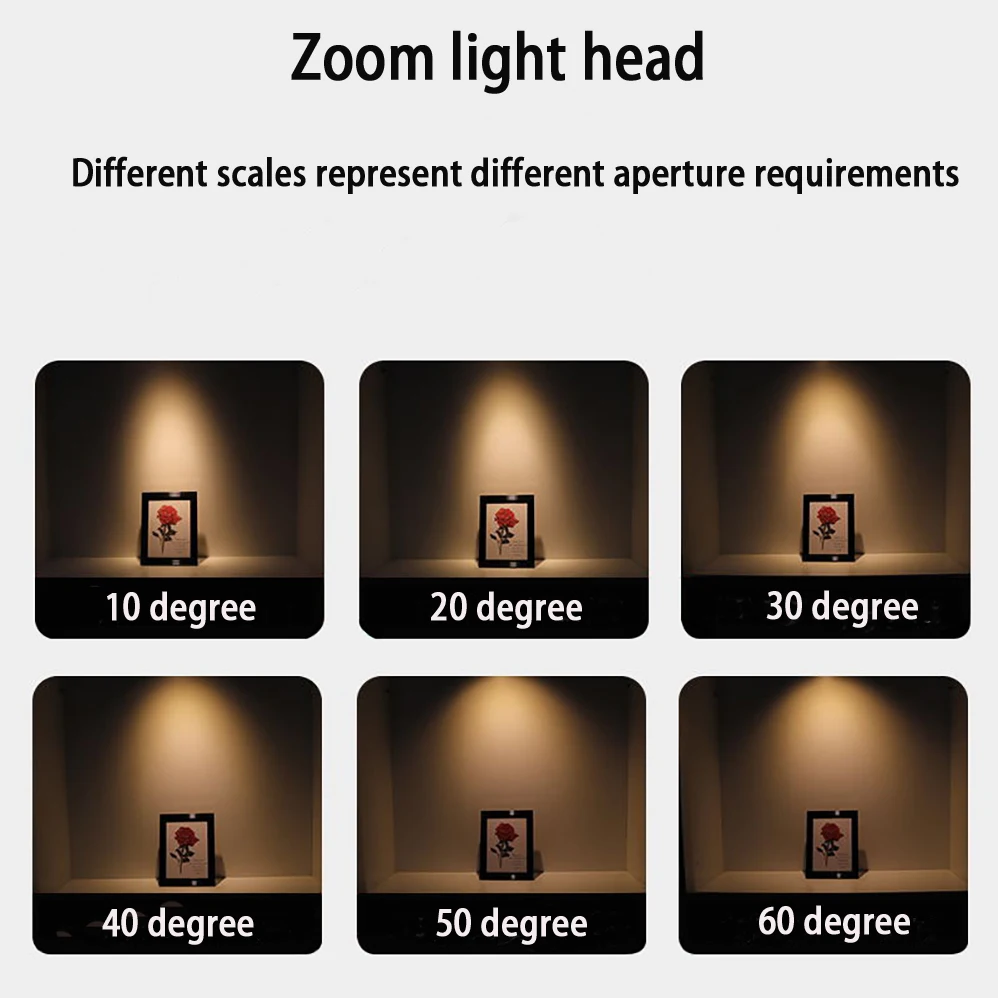 LED Zoom Track Light AC85-265V 5W 7W 10W 15W 20W 30W High Quality US Puri LEDs Rail Spot Lights Led With 3 Years Warranties