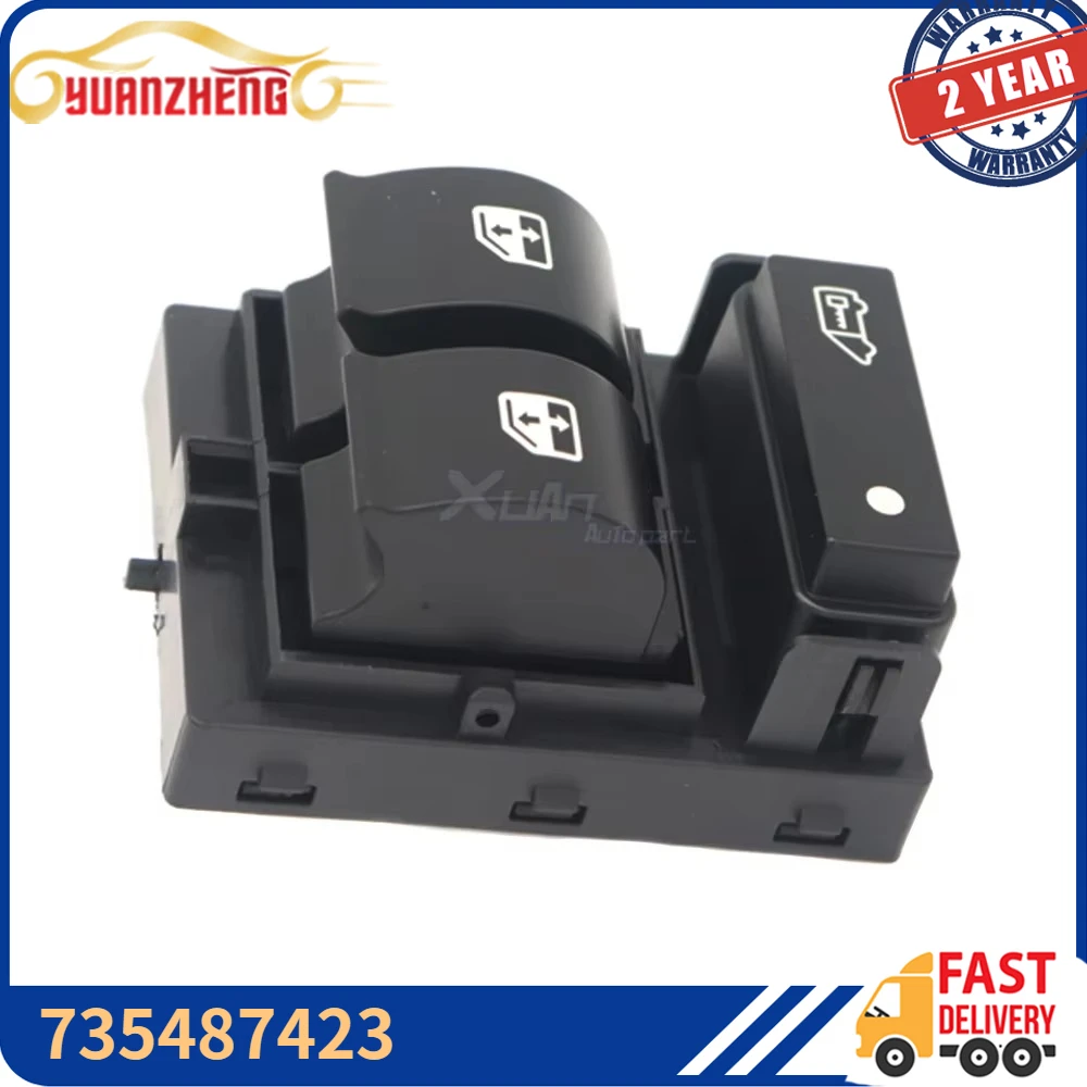 New Power Window Switch Button For Peugeot Boxer Citroen Jumper 1x 735487423 735421714