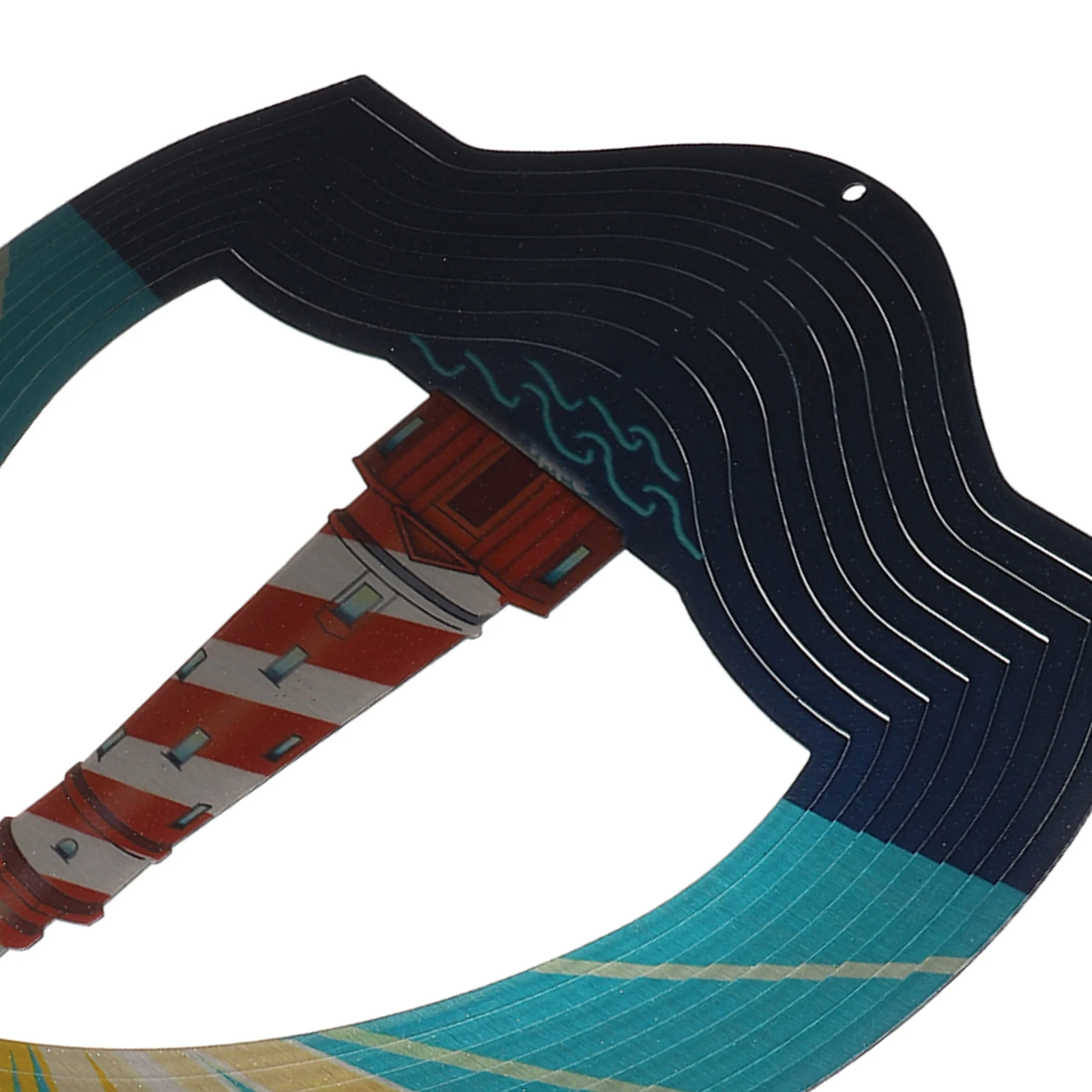 

3D Metal Wind Chime Rotatory Hanging Decor Compact Size Durable for Garden Balcony Outdoor Metal Wind Bell Pendant