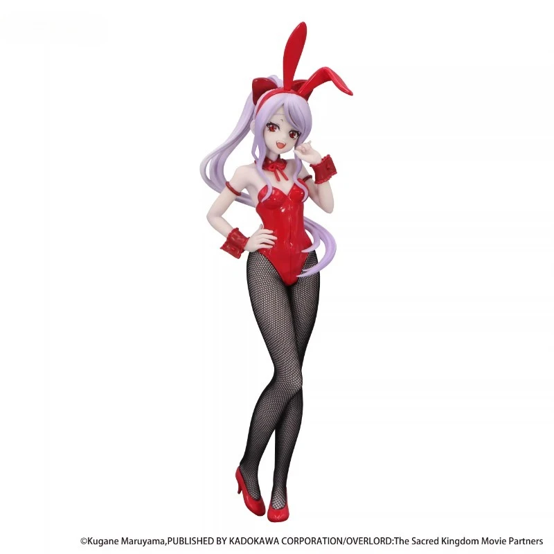 

FuRyu OVERLORD BCB shalltear bloodfallen albedo Bunny Girl PVC Action Figure Anime Figure Model Toys Figure Collection Doll Gift