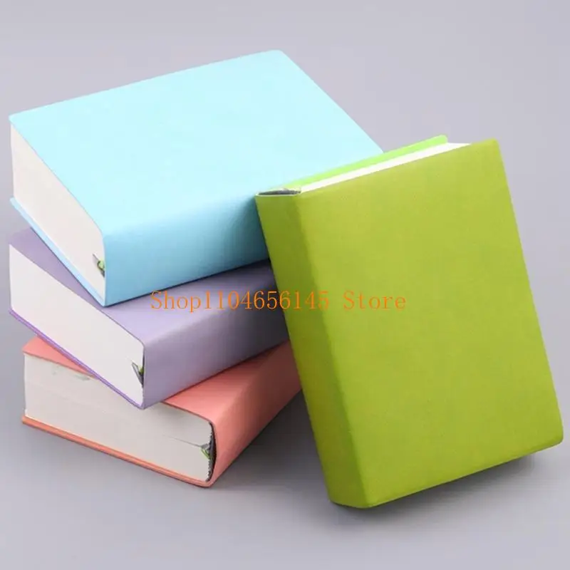 Quaderno per schizzi portatile 5asd con 720 pagine bianche, copertina in morbida pelle sintetica in carta spessa per studenti