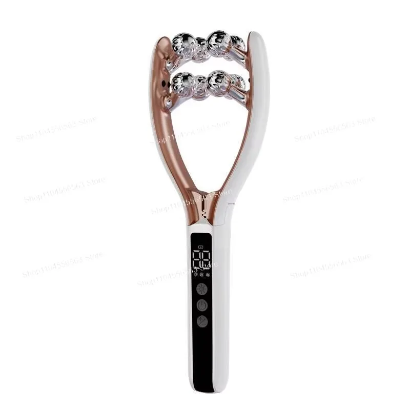8 roller balls multi-functional face roller dual-light design, suitable for relieving jaw line, neck and shoulder fatigue