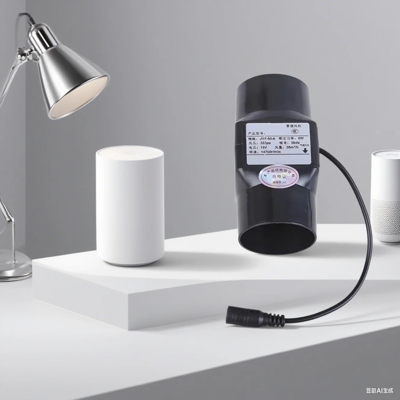 

Вытяжной вентилятор для ванной комнаты, 12 В, воздуходувка, эффективный воздушный поток, гибкие варианты установки, долговечный материал ПВХ