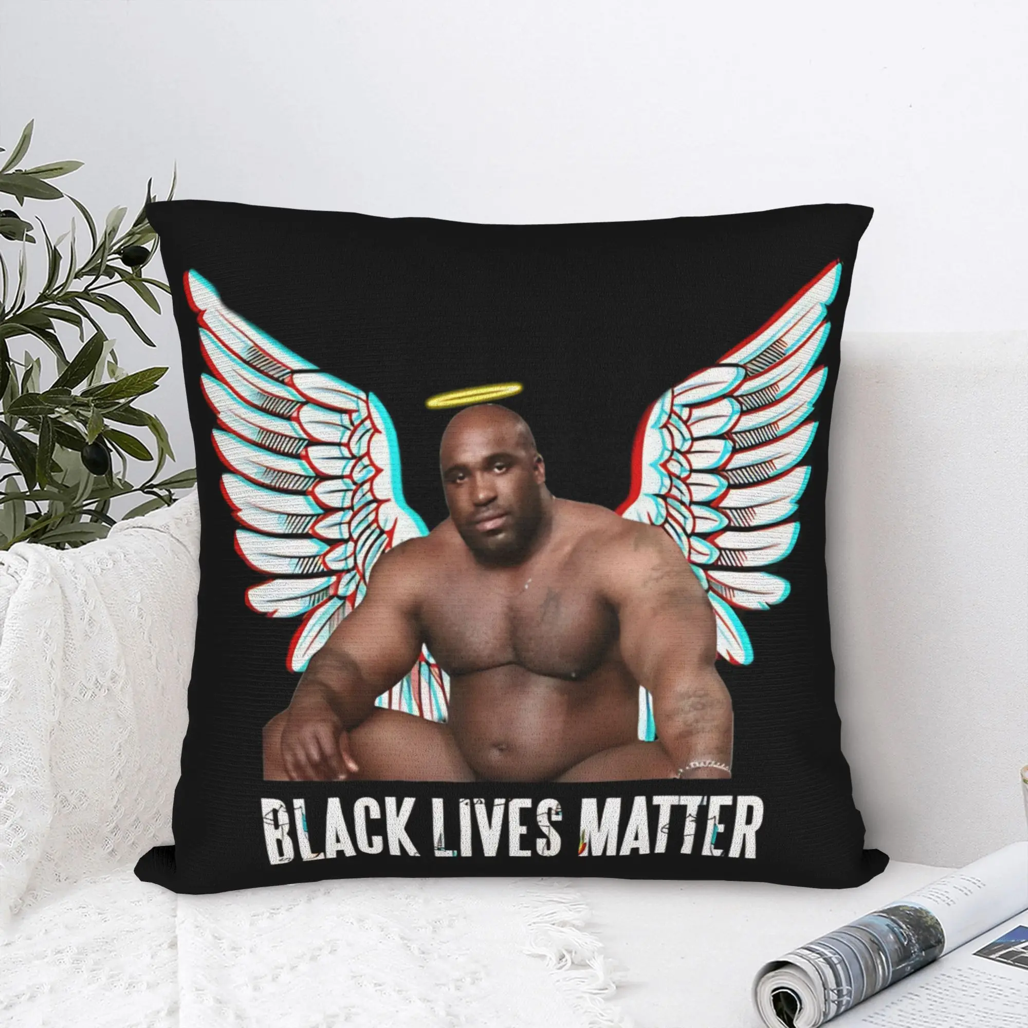 Pillow Case Barry Wood Bobblehead Graphic  Pillow Cover For Couch Sofa Bedroom Cute Funny Pillowcases