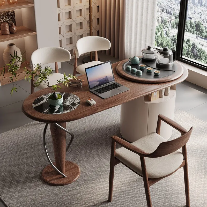 Office tea making integrated dual-purpose balcony tea table combination household tea room