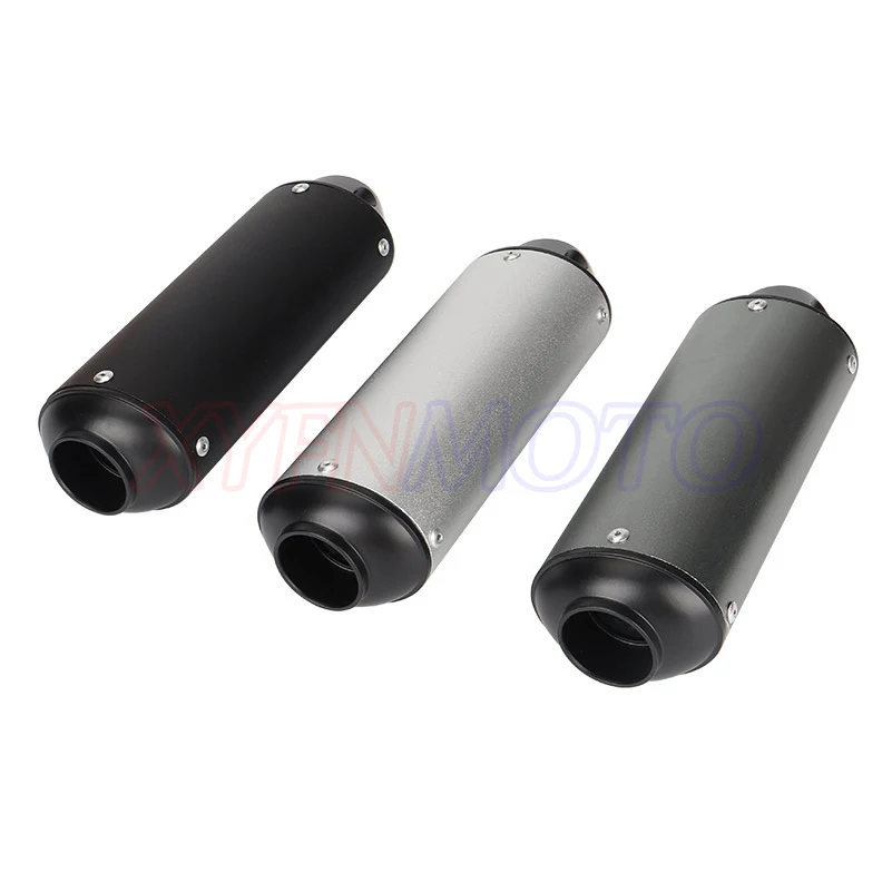 1 Set Motorcycle Exhaust Muffler 28mm / 32mm / 38mm Exhaust Pipe Tail Section Silencing System For Dirt Pitbike Atv Dropshipping - view 2