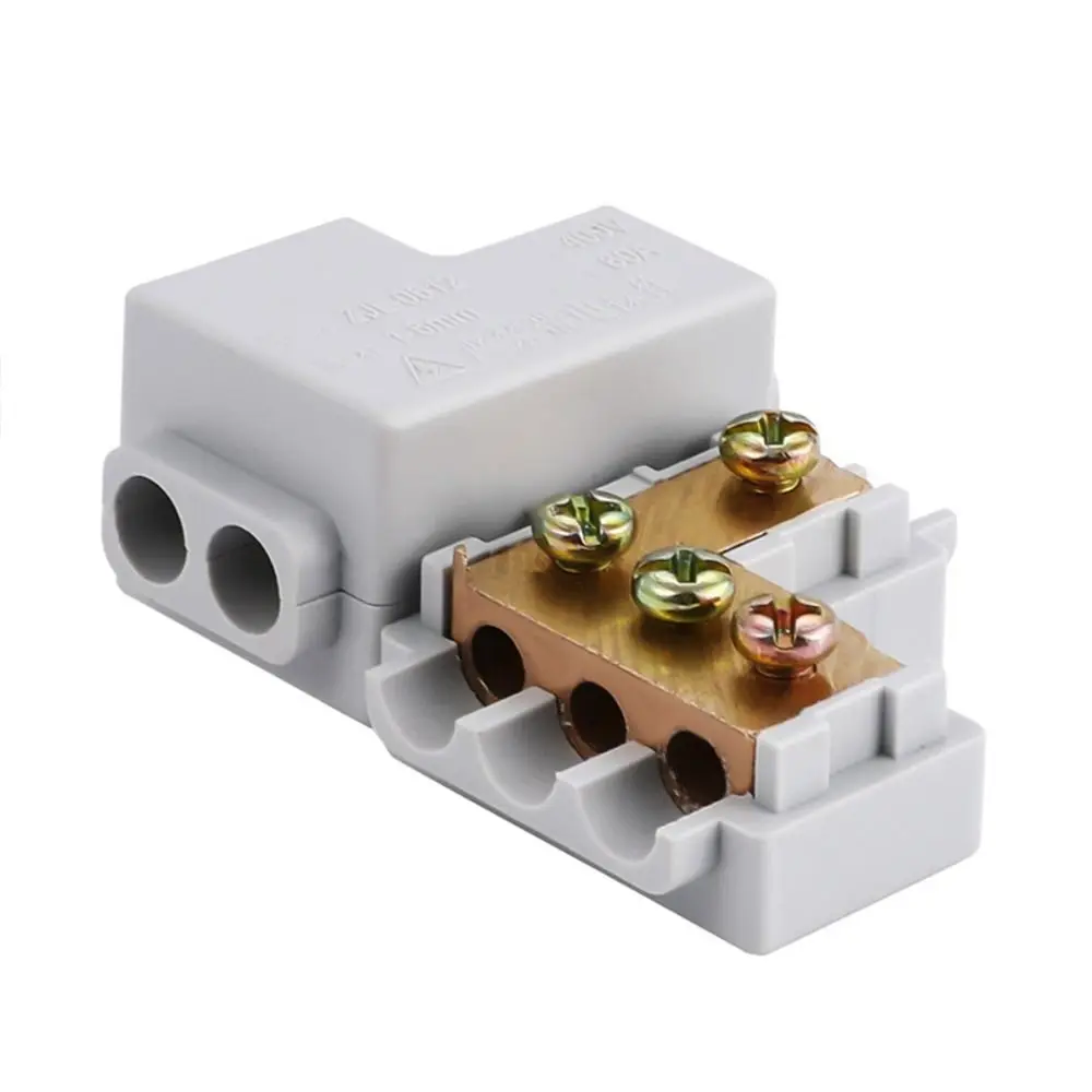 Quick Electrical Cable Splice High Power High Power Splitter Conductor Brass Quick Terminal Block Fast Connector Electrical