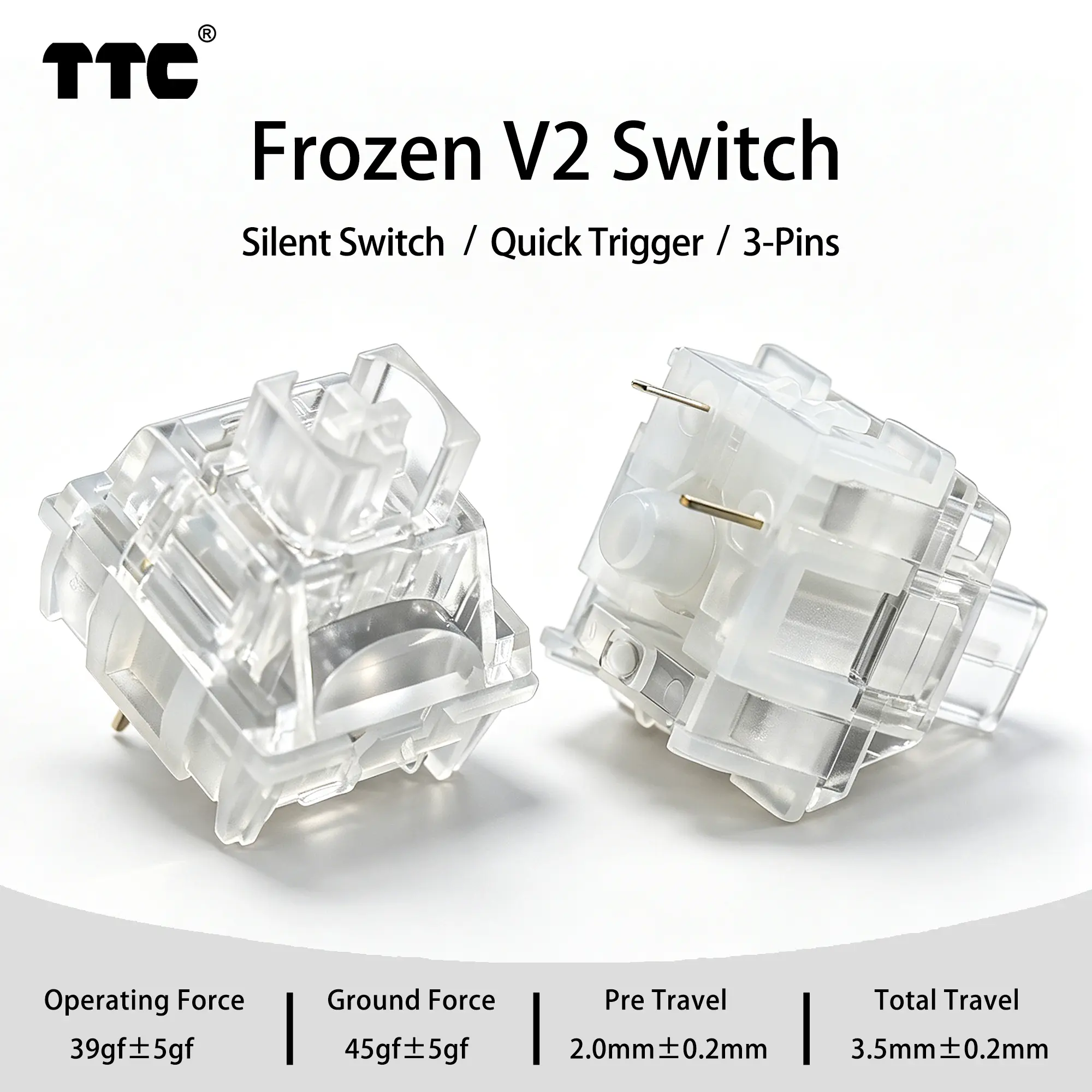 Transparent switch design