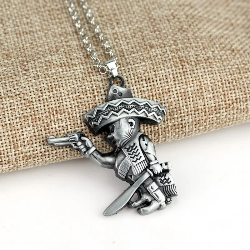 MC Bandidos Bandits Necklace Classic Pendant Movie Bronze Color Hot Sale Fashion For Worldwide Women Men Jewelry Accessories