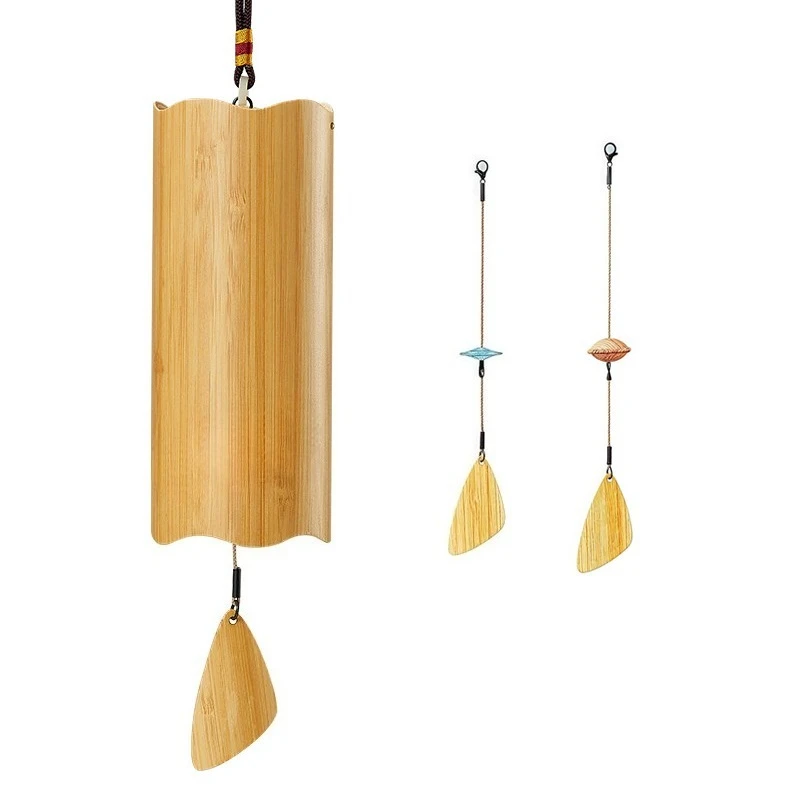 

Bamboo 8 Chords Wind Chimes Music Chords Sound Healing Meditation Yoga Home Garden Terrace Decoration