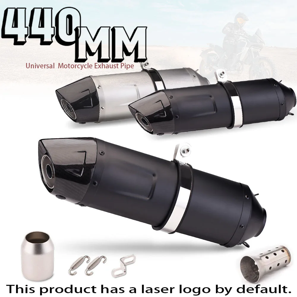 Exhaust Pipe Modification Suitable for Kawasaki Ninja400 CBR300 250KEM RC390 Z900 ZX10R 6R Modified Leo Exhaust Pipe