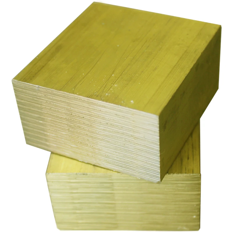 Length 20/50mm Thickness 8*8 10*10-40*40mm H59 Yellow Copper Brass Plate Brass Solid Bar Rod Brass Row Square Copper Block