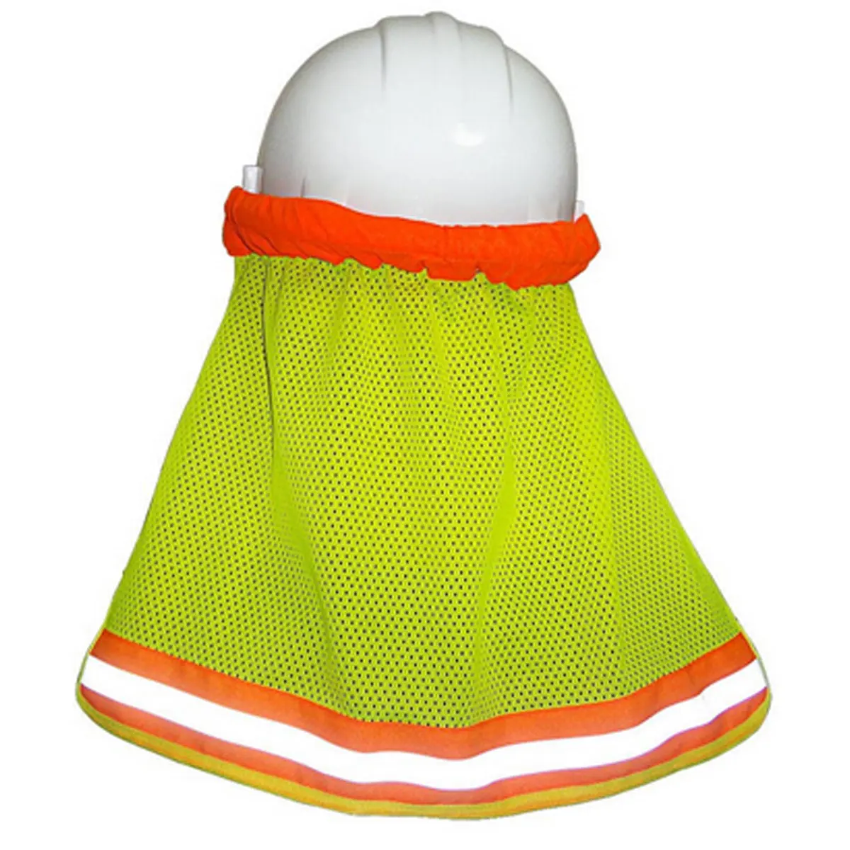 

Sun Brim Hat Cover Protector Shade Mesh Neck Hard Reflective Stripe Shield Visor