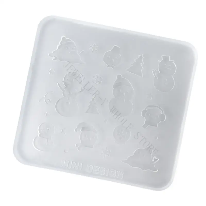 R7UF Versatile Sturdy Silicone Mould for Candy Chocolate and Jelly Crafting Supplies with High Temperature Resistance