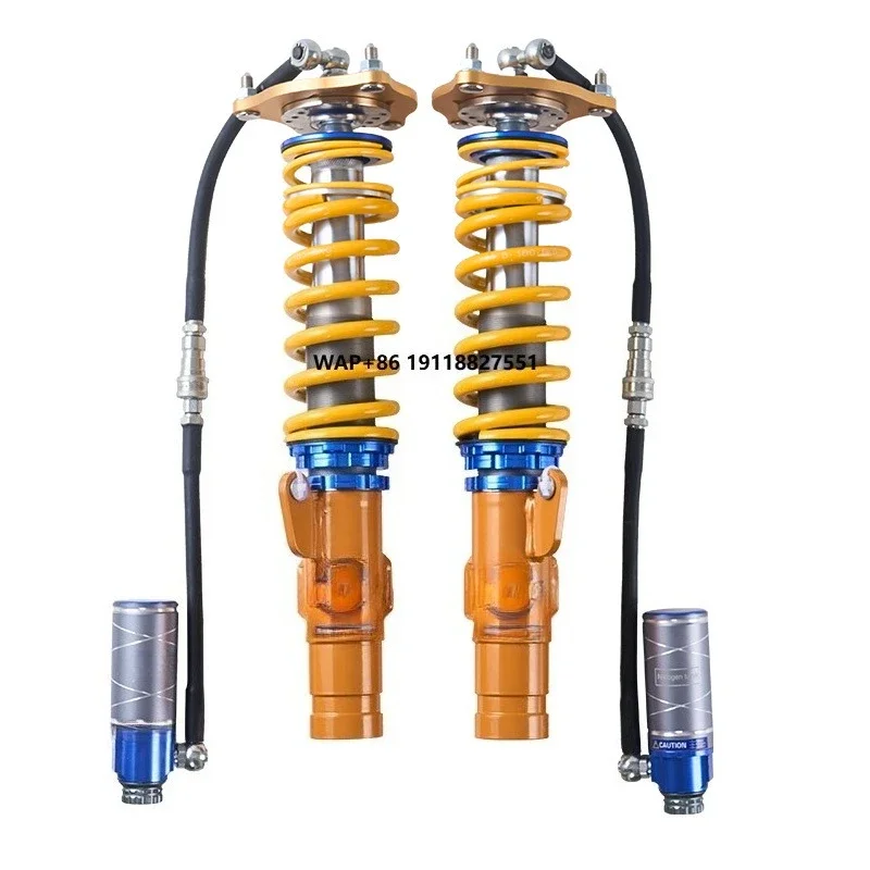 Performance Coilover Inverted Monotube Shock Absorber for  | Adjustable Suspension Kit for Street & Racing Cars