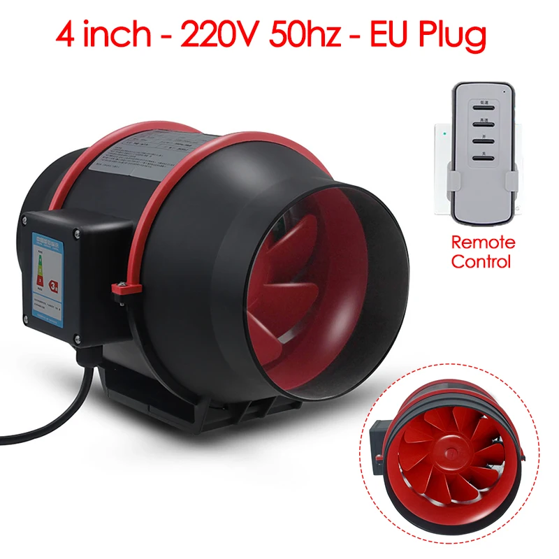 

Вытяжной дымовой вентилятор 96 мм, контроль скорости, линейный вентилятор смешанного потока, 220 В, высокоскоростной тихий вытяжной вентилятор для домашних вентиляционных отверстий, детали системы HVAC