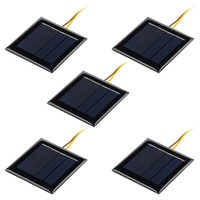 5Pcs/Set Solar Power Supplies Multifunctional Solar Droplet Panel Charging