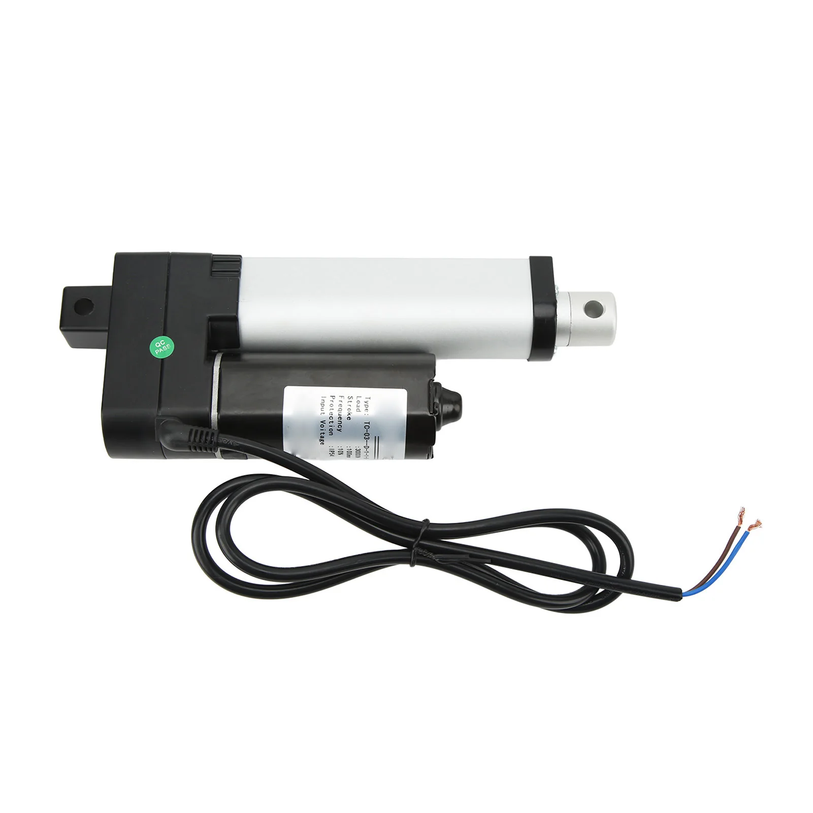 3000 N elektrischer Linearantrieb, Aluminiumlegierung, ABS, linearer Bewegungsantrieb für Bett, Sofa, 3000 N, 100 mm