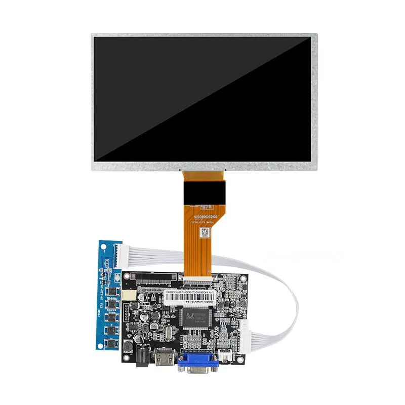 7 Inch NJ070NA-23A  LCD Screen With Touch Panel Control Board 1024X600 LVDS 40P For Car DVD GPS Navigation