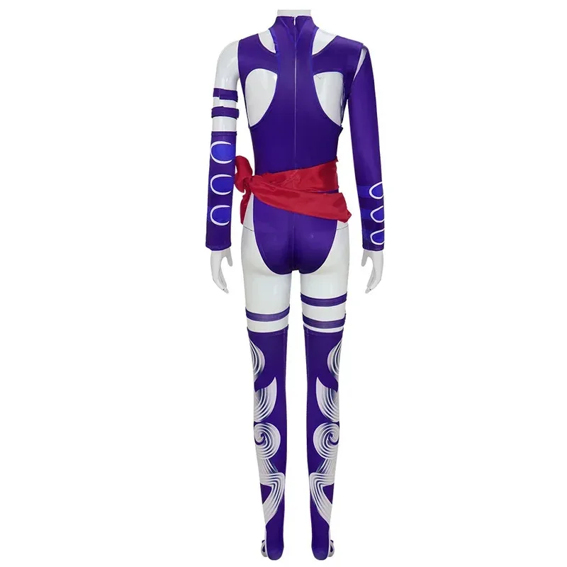بدلة قفز نسائية تنكرية للمنافسين Psylocke ملابس تنكرية للسيدات ملابس لعب الأدوار الخيالية بدلة كرنفال الهالوين