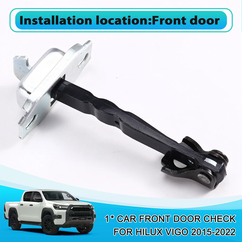 NCSMT Car Front Door Check Door Stopper 68610-0K090 for Toyota Hilux VIGO 2015-2022