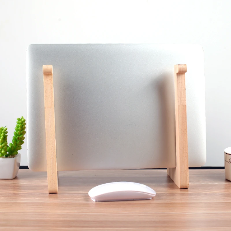 パーソナライズされた無垢材のラップトップスタンド,デスクトッ - Laptop Stand Bamboo のレビューと価格
